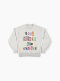 'Good Things Are Coming' Quote, Magazine Letter Sweatshirt