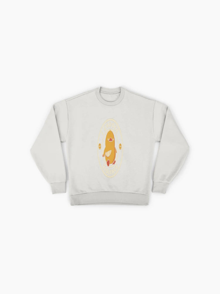 Funny 'I Choose Violence' Duck, Premium Oversized Sweatshirt