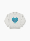 Scoliosis + Me = Strong" Heart, Awareness Warrior Sweatshirt