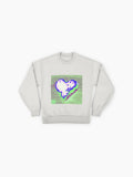 Tachyon Energy Heart10 Graphic Sweatshirt, New Age Spiritual Design