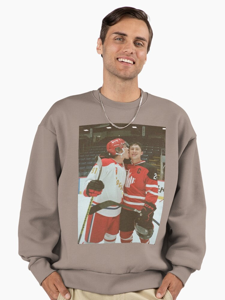 Ilya and Shane Fan Tribute, Premium Oversized Sweatshirt Shiitake