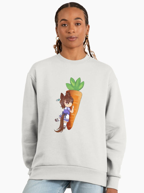 Agnes Tachyon Anime Character Sweatshirt, Uma Musume Oversized Top Bone