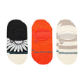 Prowess No Show Socks 3-Pack Coral