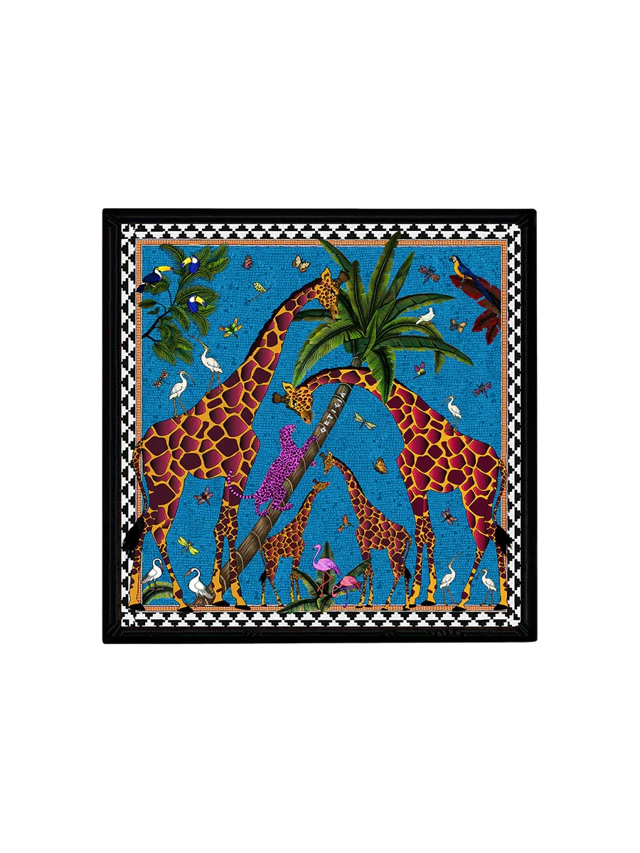 Giraffe Tray Blue