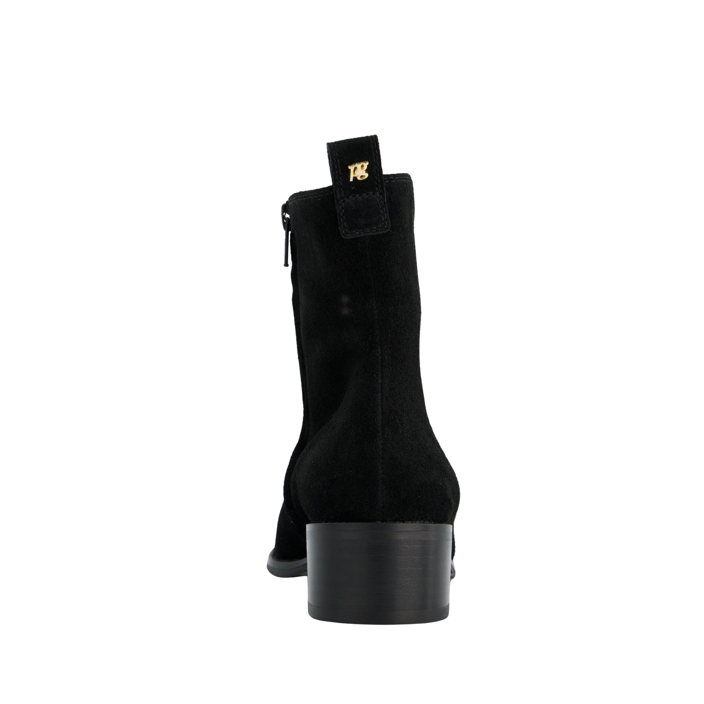Celina Black Soft Suede