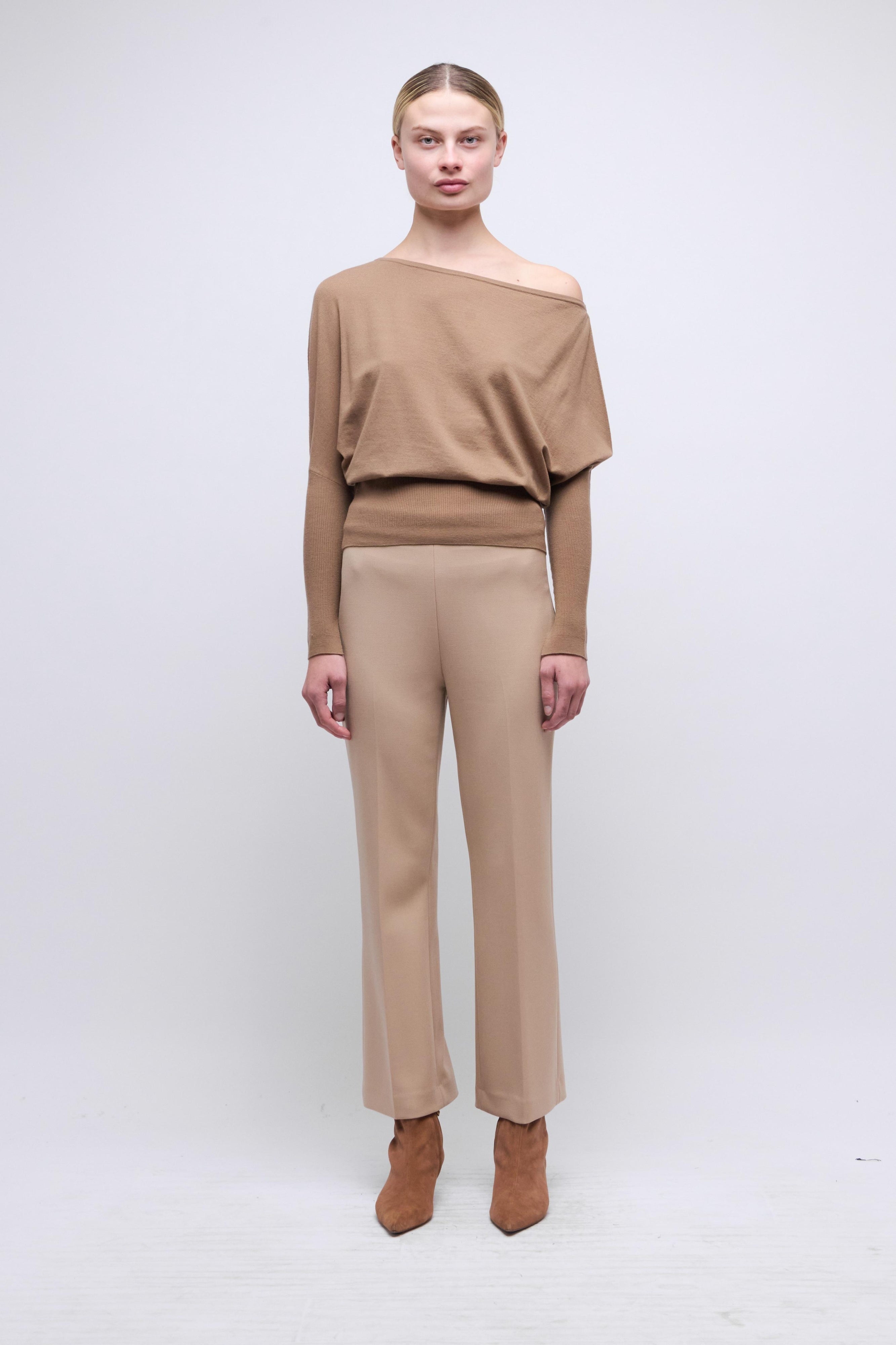 Mackenzie Straight Leg Pant Light Camel